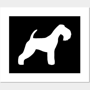 Lakeland Terrier Silhouette Posters and Art